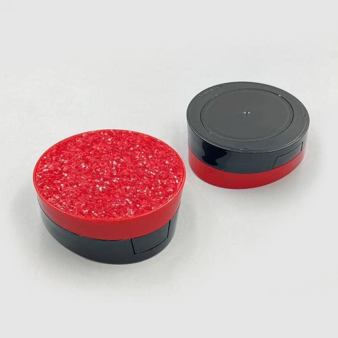 15g Compact Travel Friendly Transparent Cushion Foundation Case for Dewy Lightweight Coverage 0