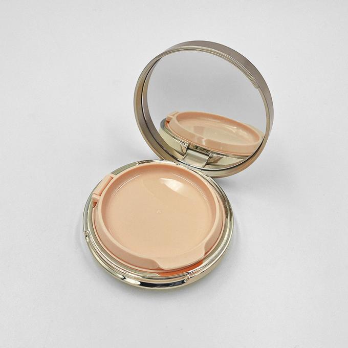 Refillable Compact Powder Cushion Case with Snap Closure 15g Capacity SPF 30 3