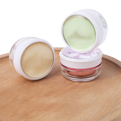 PMMA Empty Cosmetic Cream Jars With Screw Cap Eco Friendly