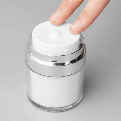 Popular Acrylic Press Foundation Bottle Double Layer Face Cream Bottles Eye Cream Container