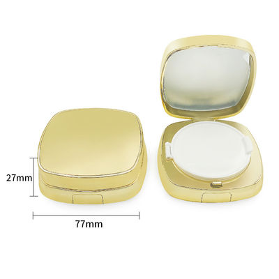 Snap Closure Transparent Empty Cushion Foundation Case For Travel