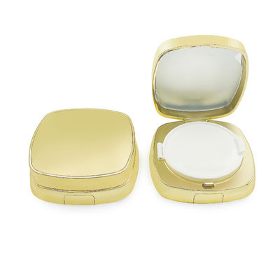 Reusable Empty Cushion Foundation Case with Snap Closure Round