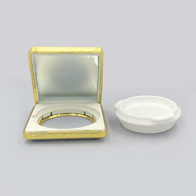 Round Plastic Dewy Finish Cushion Foundation Case Travel Friendly Reusable for Cosmetics Skin Care Packing